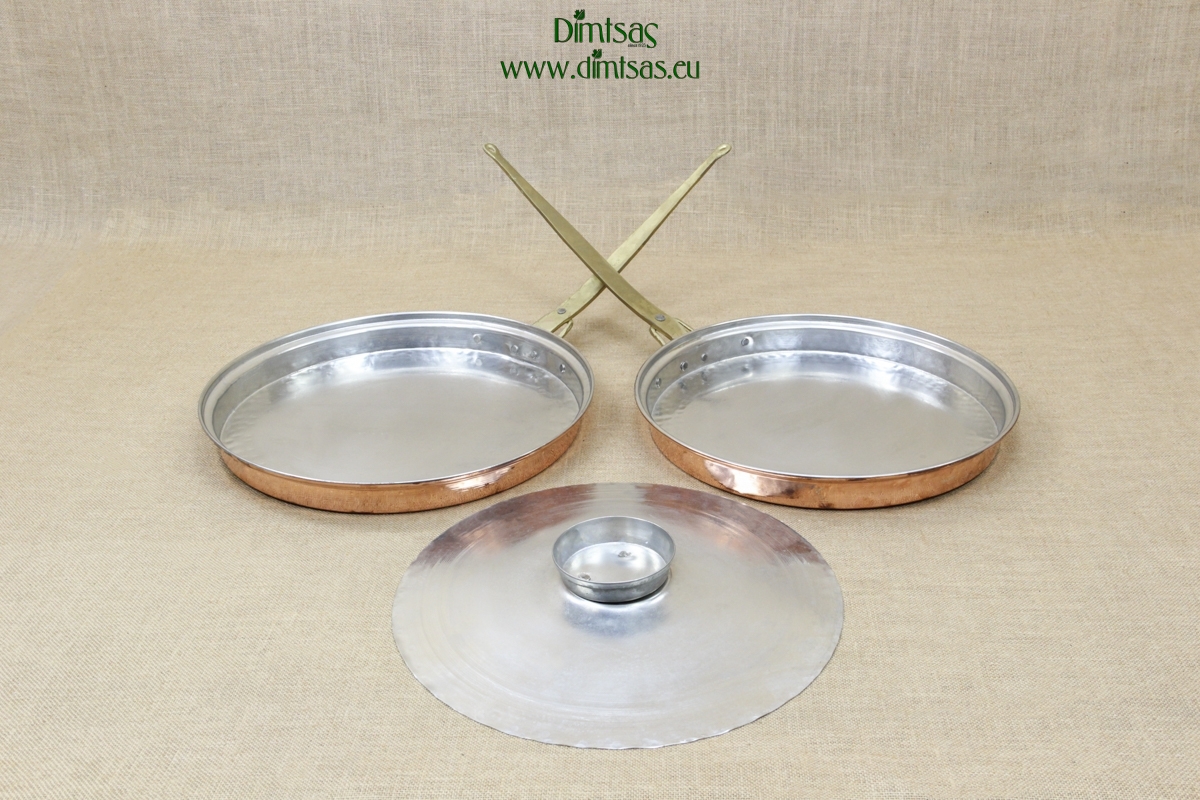 Copper Frying Pans with Lid