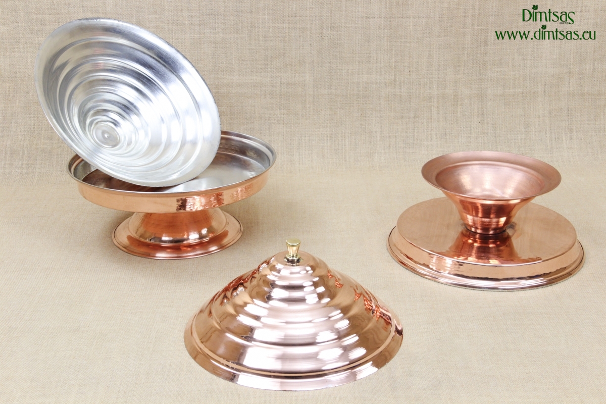 Copper Serving Platters With Lid