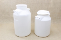 Βαρέλι για Γάλα Πλαστικό Λευκό 40 Λίτρων Απεικόνιση Έβδομη