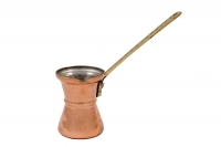 Copper Hammered Coffee Pot No2 Twelfth Depiction