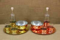 Μπουκάλι Ούζου με Ορειχάλκινη Βάση Απεικόνιση Τέταρτη