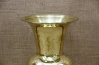Brass Vase Engraved No2 First Depiction