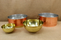 Copper Wash Basin with Handles & Copper Strip Thirteenth Depiction