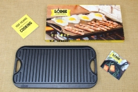 Lodge Cast Iron Reversible Pro Grid Iron Griddle 51x26.5 cm Double Sided First Depiction