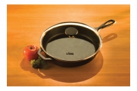 Lodge Cast Iron Skillet with Glass Cover 26 cm – Depth 5 cm Eighth Depiction