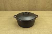 Lodge Cast Iron Dutch Oven with Loop Handles 4.7 lit Second Depiction
