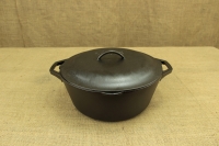 Lodge Cast Iron Dutch Oven with Loop Handles 6.6 lit First Depiction