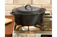 Lodge Cast Iron Dutch Oven with Loop Handles 6.6 lit Fifth Depiction