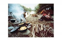 Μαντεμένια Γάστρα - Κατσαρόλα Lodge Τύπου Camping 9.5 λίτρων Απεικόνιση Πέμπτη