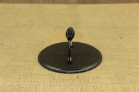 Lodge Cast Iron Round Grill Press 19 cm Third Depiction