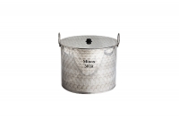 Stock Pot Stainless Steel 45x33 0.8 mm with Bottom 1.2 mm 50 lit Seventh Depiction