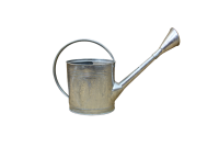 Robust Metallic Watering Can of 10 Liters Fourth Depiction