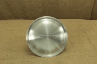 Stock Pot Stainless Steel 32x32 1.4 mm with Sandwich Bottom 25 lit Third Depiction