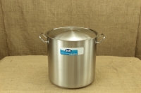 Stock Pot Stainless Steel 40x40 1.4 mm with Sandwich Bottom 50 lit First Depiction