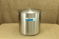 Stock Pot Stainless Steel 45x45 1.4 mm with Sandwich Bottom 75 lit First Depiction