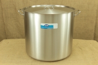 Stock Pot Stainless Steel 60x55 1.4 mm with Sandwich Bottom 150 lit First Depiction