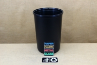 Κάδος Ανακύκλωσης Πλαστικός με Μαύρο Καπάκι 60 λίτρων Απεικόνιση Δεύτερη