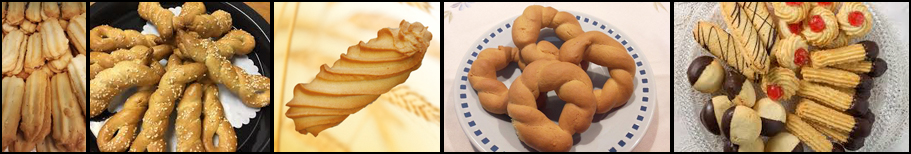 Traditional Cookies & Biscuits with Manual Cookies Makers