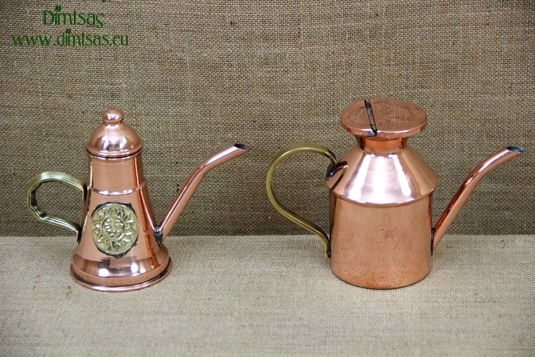 Copper Olive Oilcans