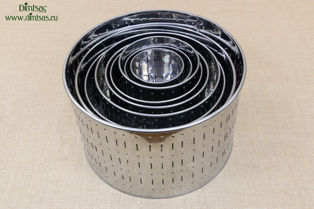 Round Stainless Steel Cheese Molds