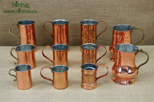 Traditional Copper Wine Jugs