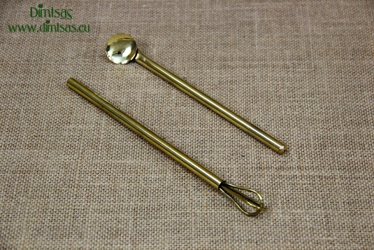 Brass Stirrers & Spoons