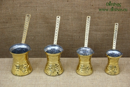 Brass Carved Coffee Pots