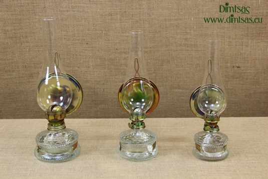 Oil Lamps with metallic Reflector
