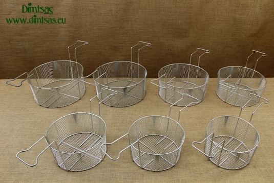 Frying Baskets Tinned for Professional Fryer Pots