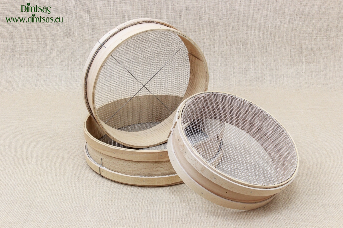 Sieves for Frumenty Wooden with Holes 4x4 mm