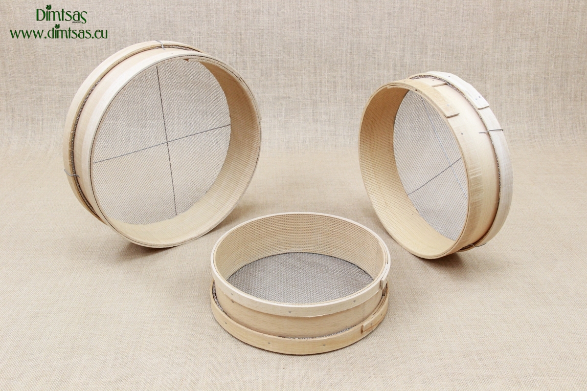 Sieves for Frumenty Wooden with Holes 4x3 mm