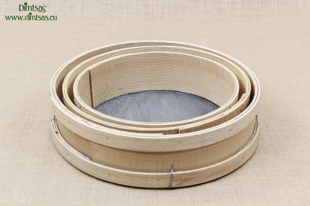 Sieves for Frumenty Wooden with Holes 4x3 mm