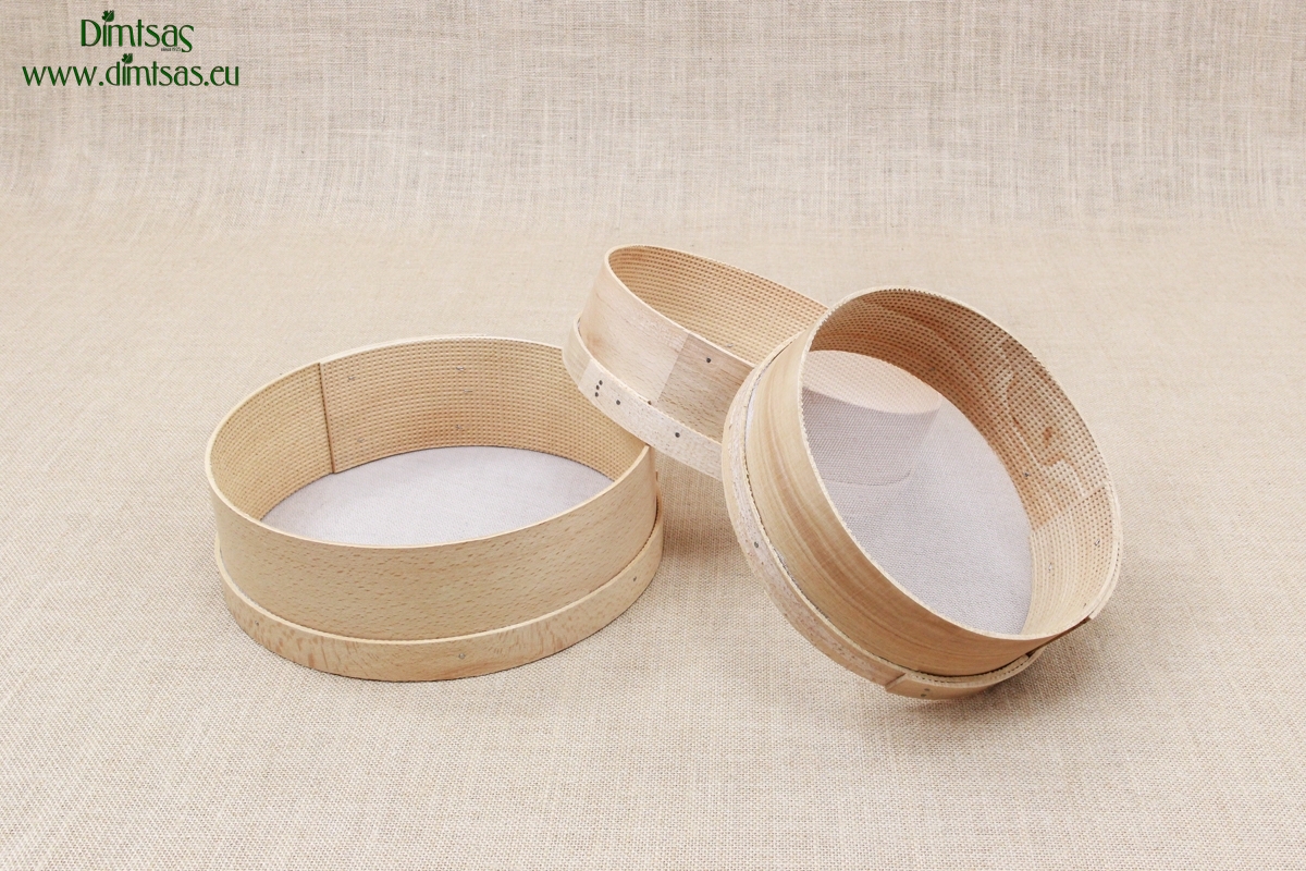 Sieves for Flour Wooden with Plastic Screen