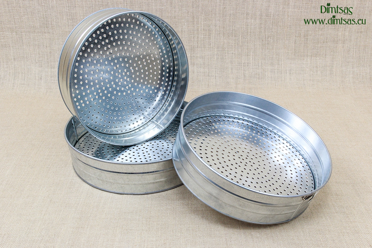 Sieves for Frumenty Metallic with Holes 5 mm