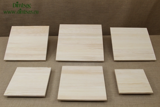 Square Wooden Cutting Surfaces - Wooden Serving Plates