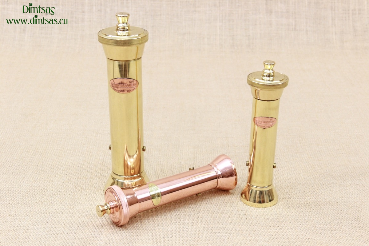 Brass and Copper Mills for Pepper and Coffee
