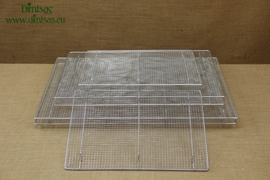 Rectangular Stainless Steel Confectionery Cooking Grates with Stable Legs and Mesh