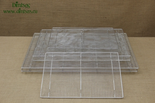 Rectangular Tinned Confectionery Grill Cooking Grates with Stable Legs and Mesh