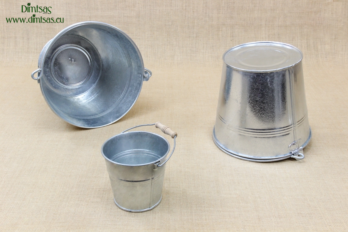 Galvanized Iron Buckets Collection 1