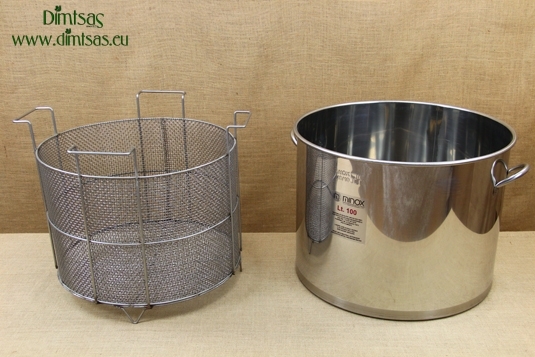 Frying Baskets Professional Stainless Steel for Stock Pots