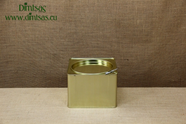 Tin Container for Cheese 1/2