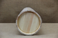 Παραδοσιακό ξύλινο σκεύος για Βούτυρο - Κάδη - Μποτινέλο με Στενό Στόμιο Νο2 Απεικόνιση Τέταρτη
