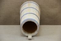 Παραδοσιακό ξύλινο σκεύος για Βούτυρο - Κάδη - Μποτινέλο με Στενό Στόμιο Νο2 Απεικόνιση Πέμπτη