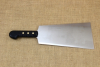Cleaver Stainless Steel Double 29 cm with Black Handle First Depiction