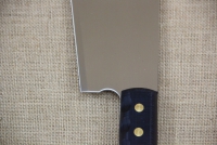 Cleaver Stainless Steel - Misotsatiro 27 cm with Black Handle Eighth Depiction