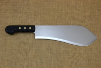 Cleaver Stainless Steel - Kampouritsa 32 cm with Black Handle First Depiction