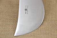 Cleaver Stainless Steel Curved 24 cm with White Handle Fifth Depiction