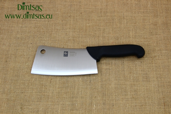 Cleaver Stainless Steel 20 cm with Yellow Handle