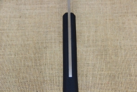 Cleaver Stainless Steel 20 cm with Black Handle Eleventh Depiction