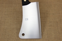 Cleaver Stainless Steel 20 cm with Black Handle Fourth Depiction